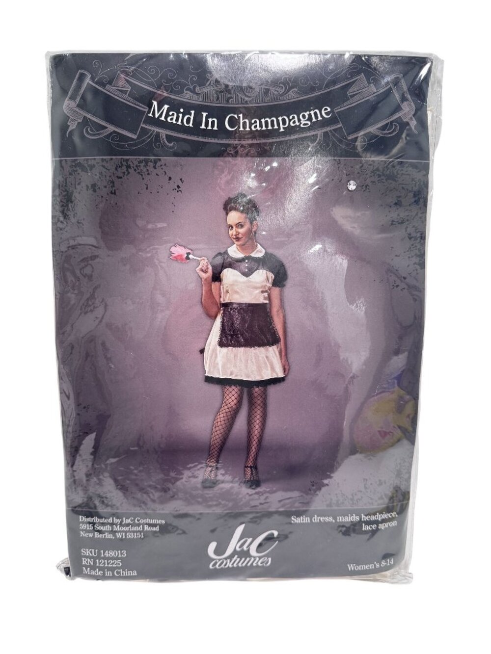 Maid In Champagne Halloween Costume Women’s size 8 - 14 JaC Costumes